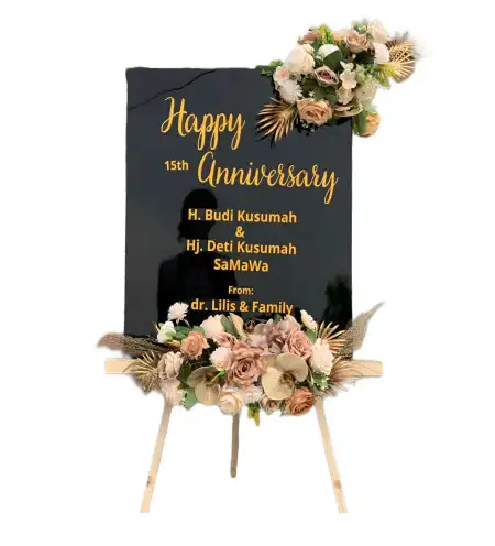 Papan Bunga Akrilik Pagar Gunung